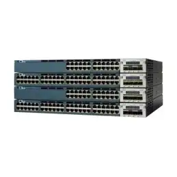 Cisco Catalyst 3560X-48P-S - Commutateur - Géré - 48 x 10 - 100 - 1000 (PoE) - Montable sur rack... (WS-C3560X-48P-S-RF)_1